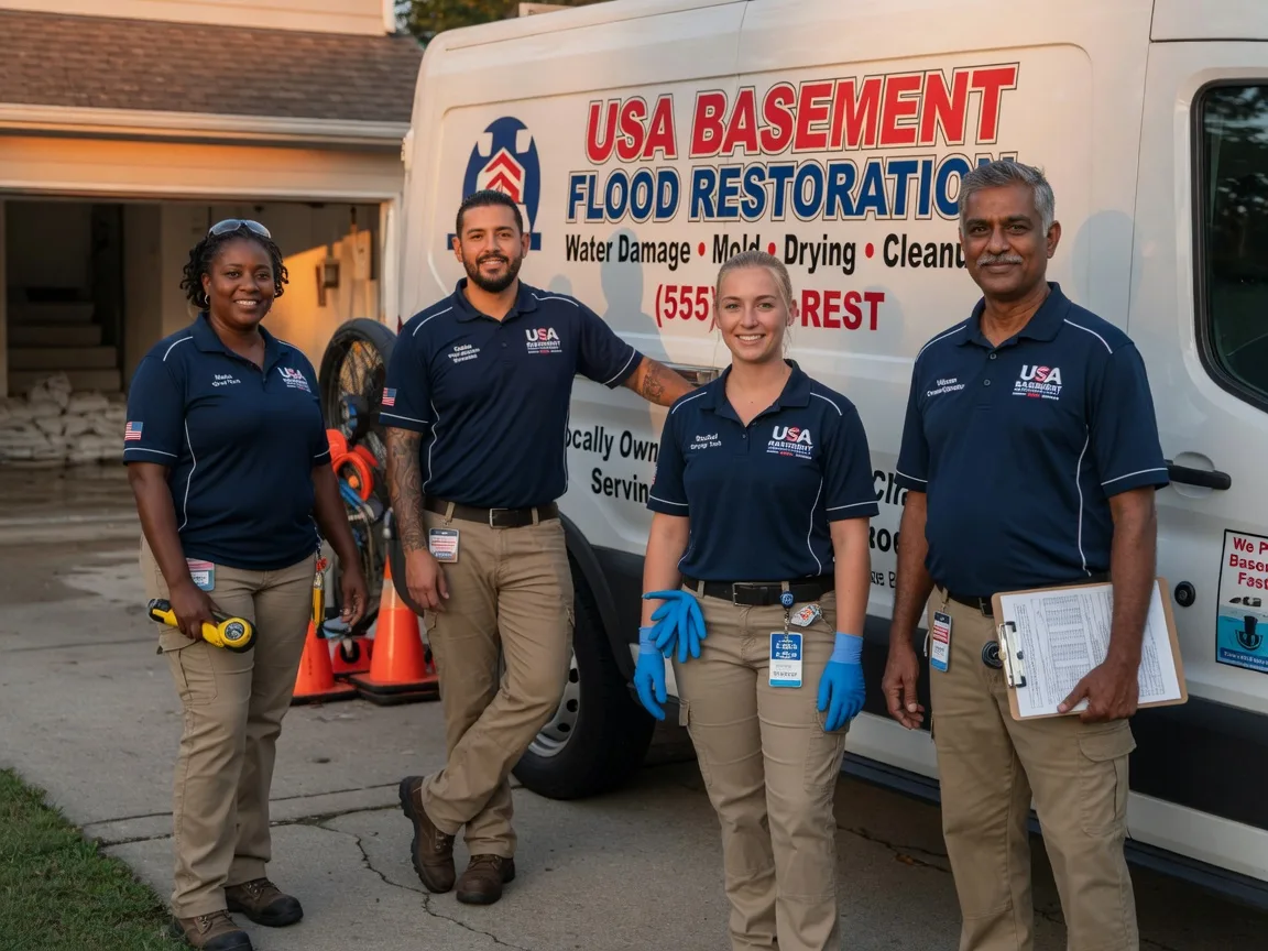 Basement Flood Cleanup company in Danciger, TX