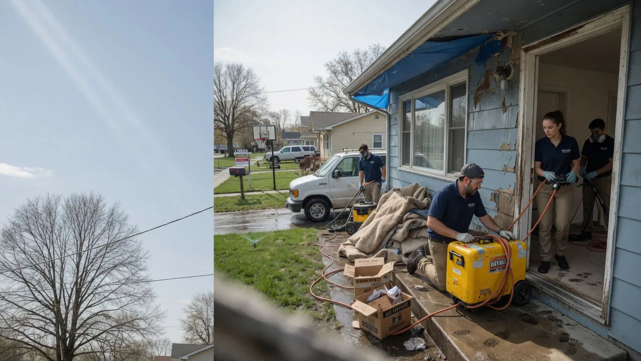 Basement Flood Cleanup in Danciger, TX near me